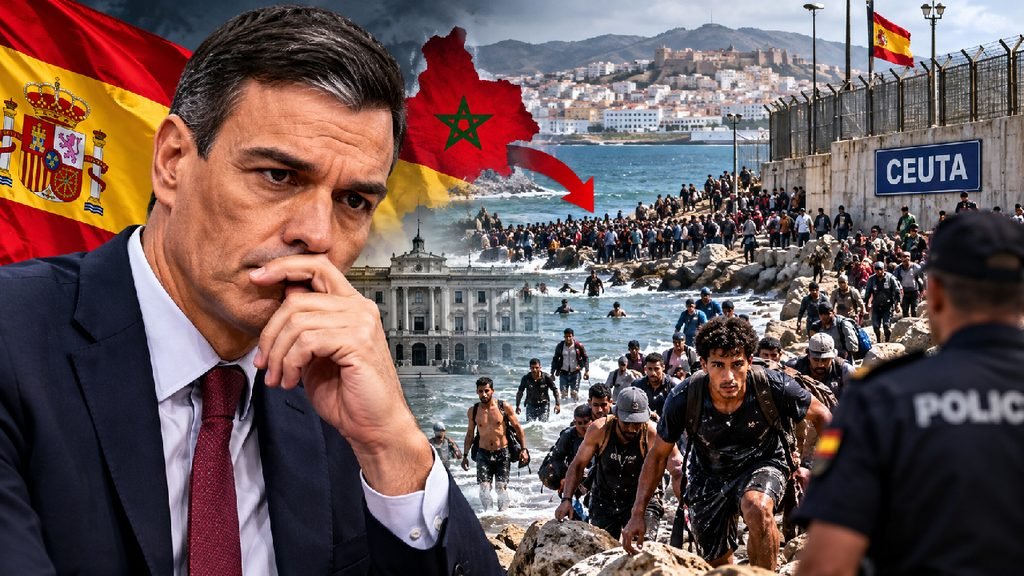 Miles de personas llegaron a Ceuta, pero lo que ocurrió después puso a Pedro Sánchez bajo presión